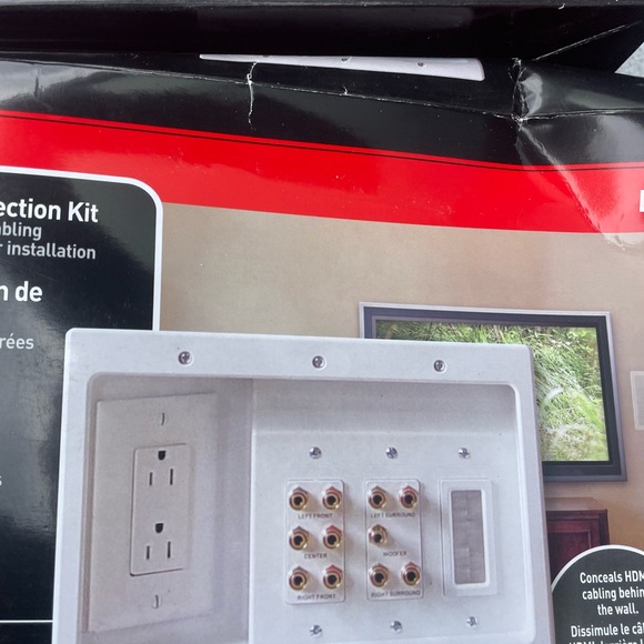 Home Teather Connection Kit Legrand 2 Pc Set New - Picture 5 of 6